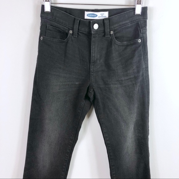Old Navy Boys Black Karate Slim Jeans Size 10 - Picture 4 of 7